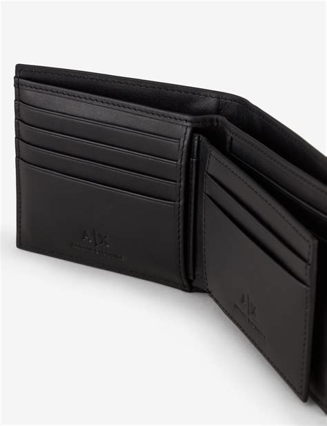 armani exchange wallet for men.